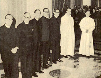 Paul VI with Protestants 2